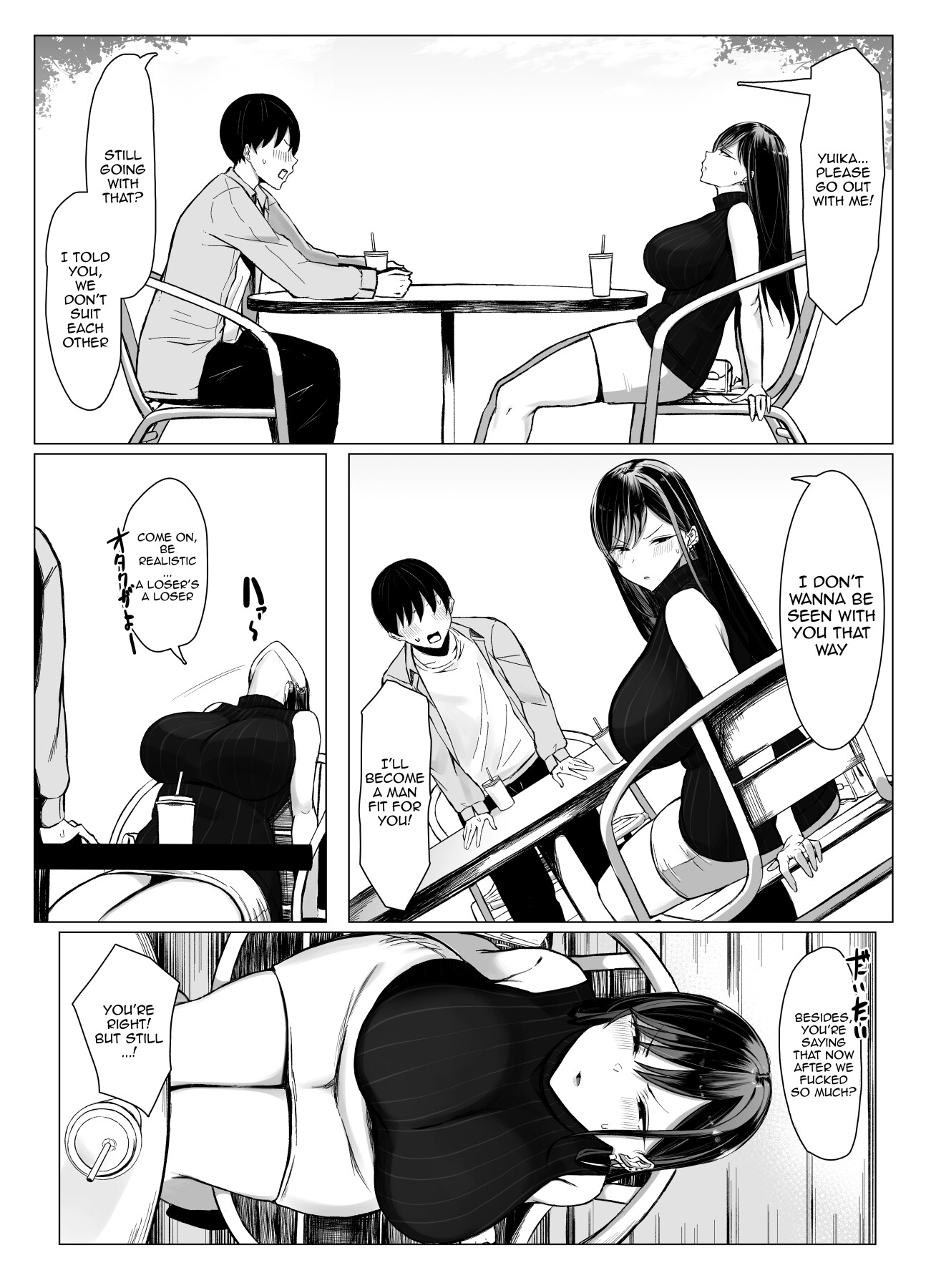 Hentai Manga Comic-Sex Between A Gal And An Otaku With Amazing Compatibility-Read-55